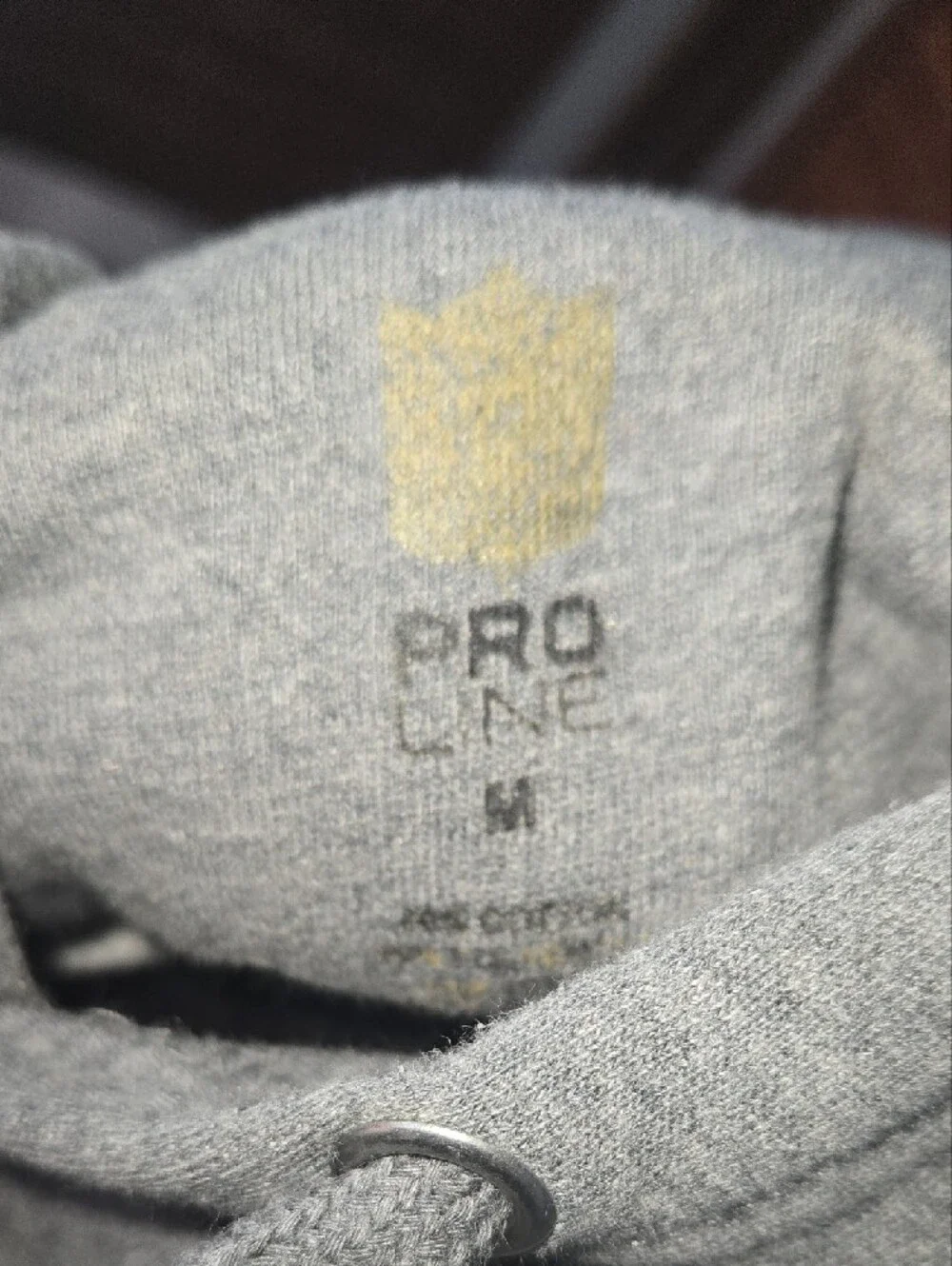 Pro line NFL CLEVELAND BROWNS Gray Hoodie Sweatshirt